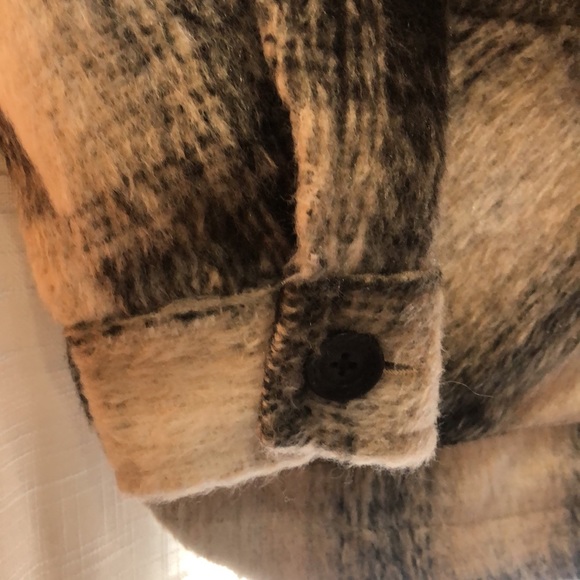 Weatherproof Vintage Button Up Plaid Jacket Blue/Beige NWT - Picture 3 of 9